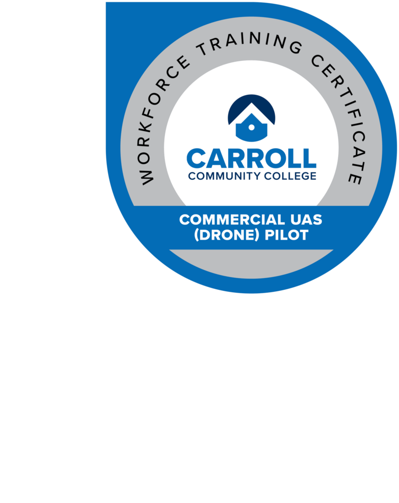 digital-badge-uas-drone-space-carroll-community-college