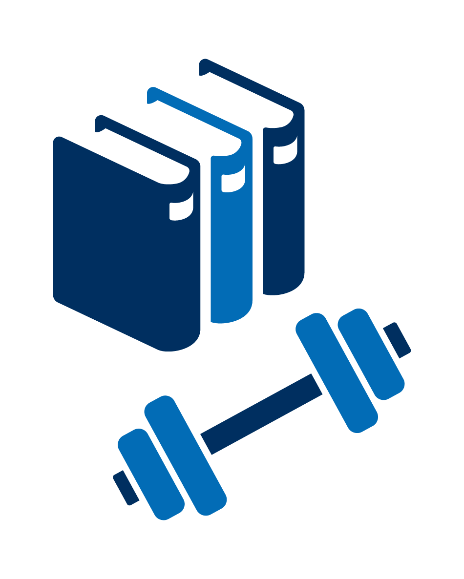 Library and Fitness Center Icon Carroll Community College