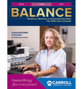 Fall 2026 Balance Carroll Community College