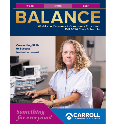 Fall 2026 Balance Carroll Community College