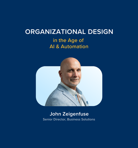 Organizational Design in the Age of AI & Automation webinar Carroll Community College