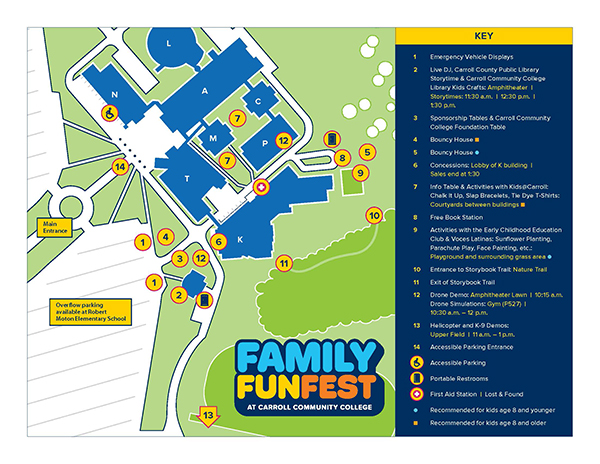 Family Fun Fest Map Thumbnail Carroll Community College