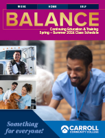 balance brochure cover