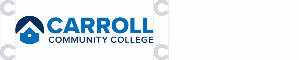 Brand Logo Clear Space Carroll Community College