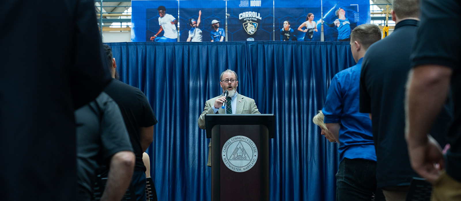 Chris McLean SALUTE Carroll Community College