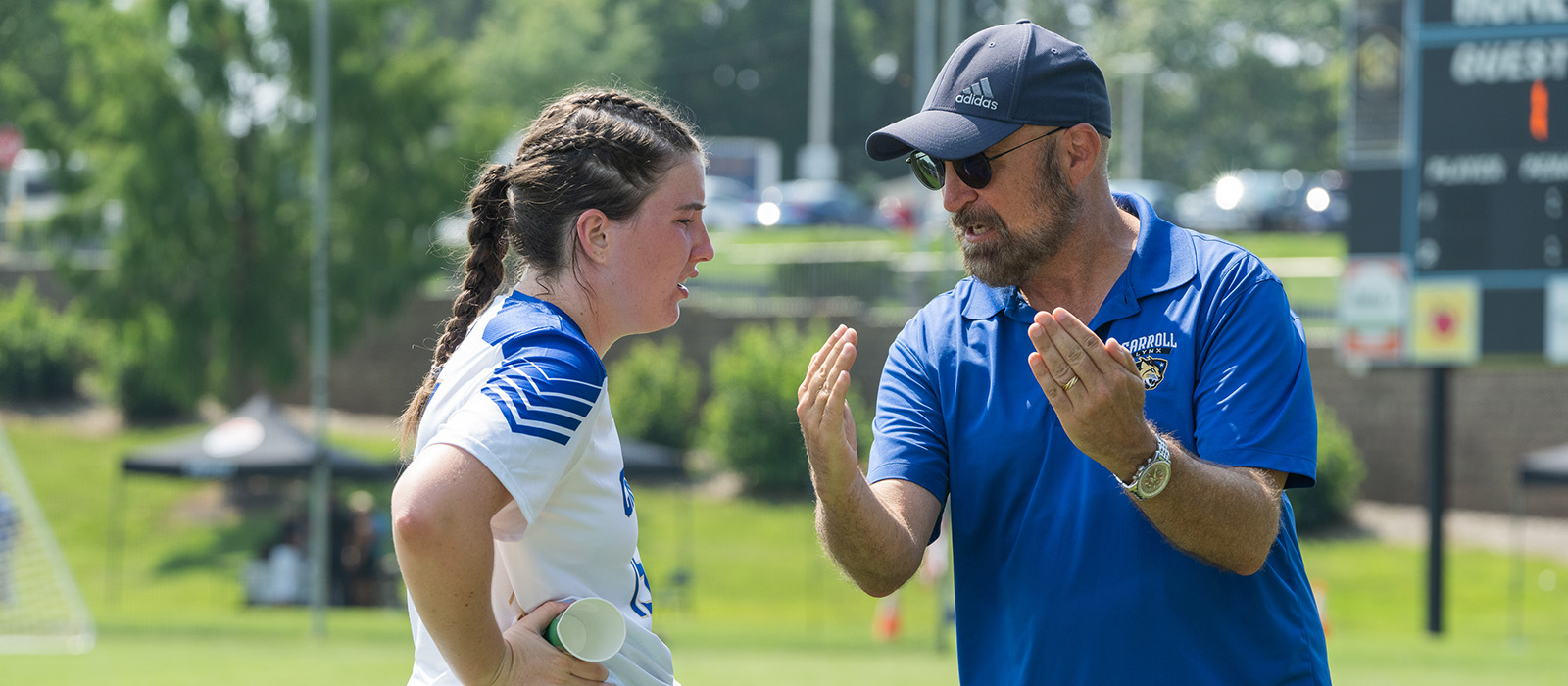 Coach Delmont Women's Soccer Carroll Community College