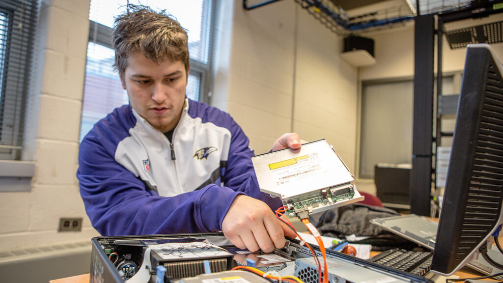 Cybersecurity Carroll Class Carroll Community College