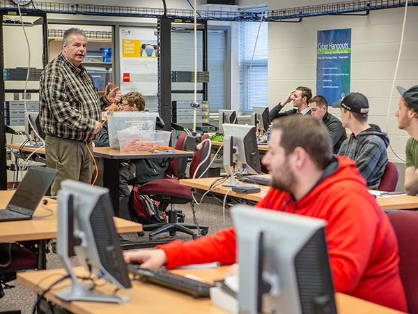 Cybersecurity Carroll Class Carroll Community College
