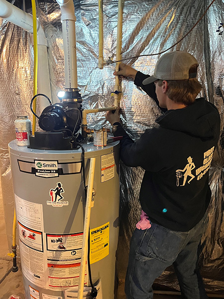 Keenan Walsh with First Class Mechanical LLC through Carroll Community College