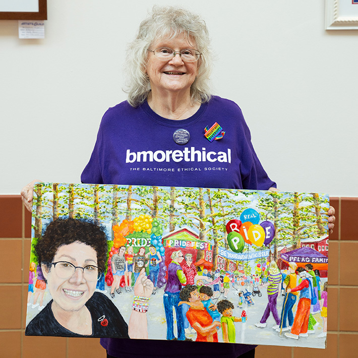 Nan Nelson Artist Carroll Community College