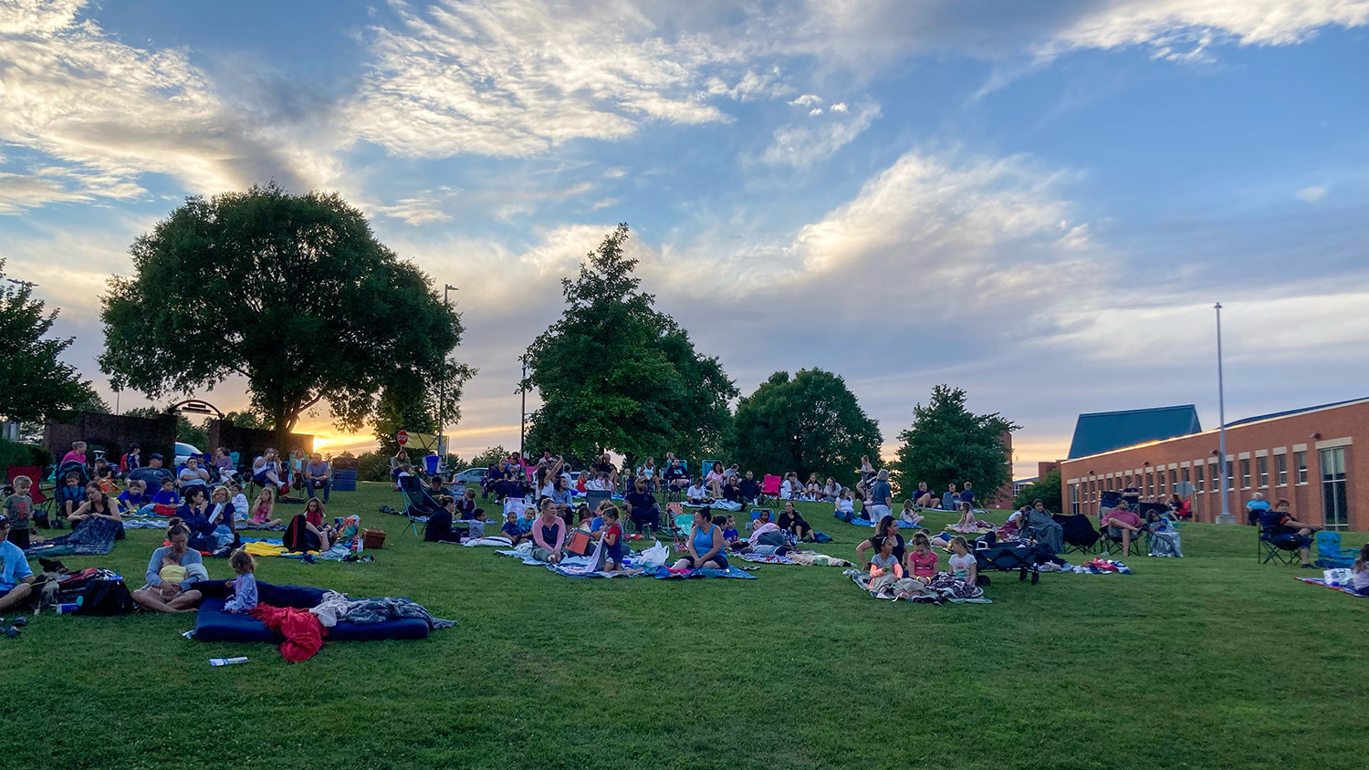 Outdoor Movie Carroll Community College