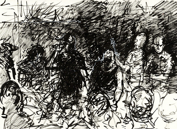 Pageninetynine by Brandon Geurts at I Come Alive in the Neon Light at Carroll Community College