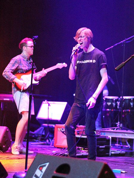 Parker Matthews singing Carroll Community College