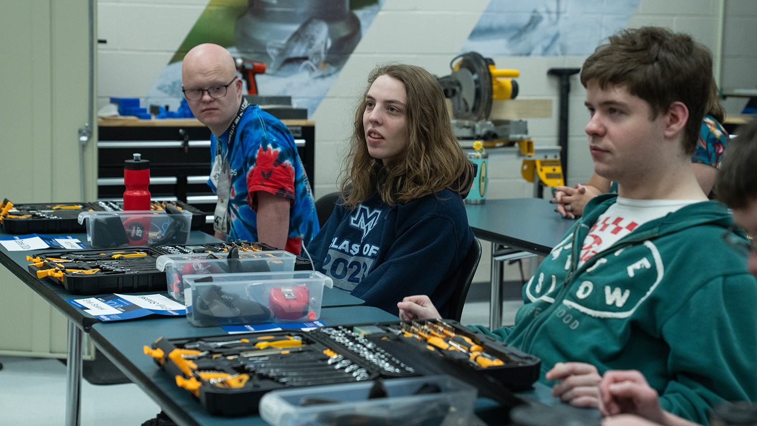 ST@CC students learning Carroll Community College