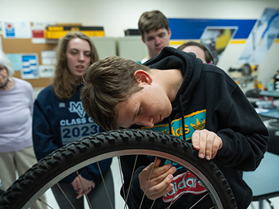 ST@CC students learning Carroll Community College