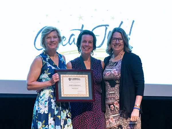 Sarah Licharowicz Full Professor Carroll Community College