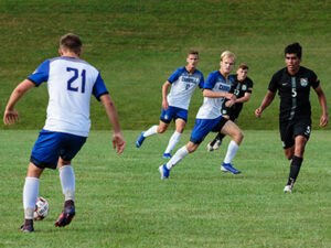 Soccer Players at Carroll Community College
