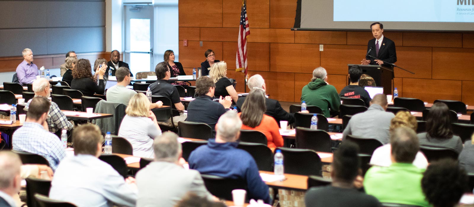 Business and training conference at Carroll Community College