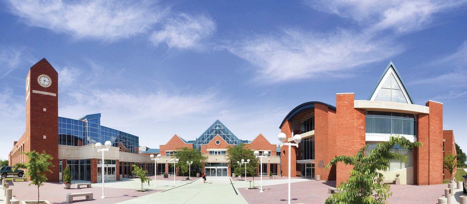 Panoramic photo of carroll community college