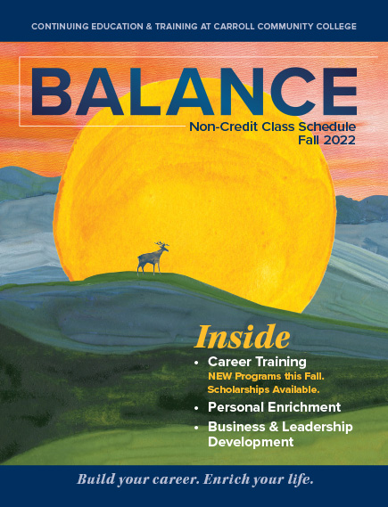 balance brochure cover