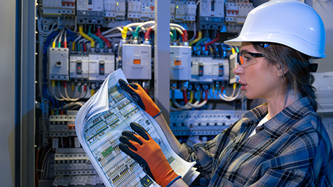 Electrical Pre Apprenticeship participant Carroll Community College