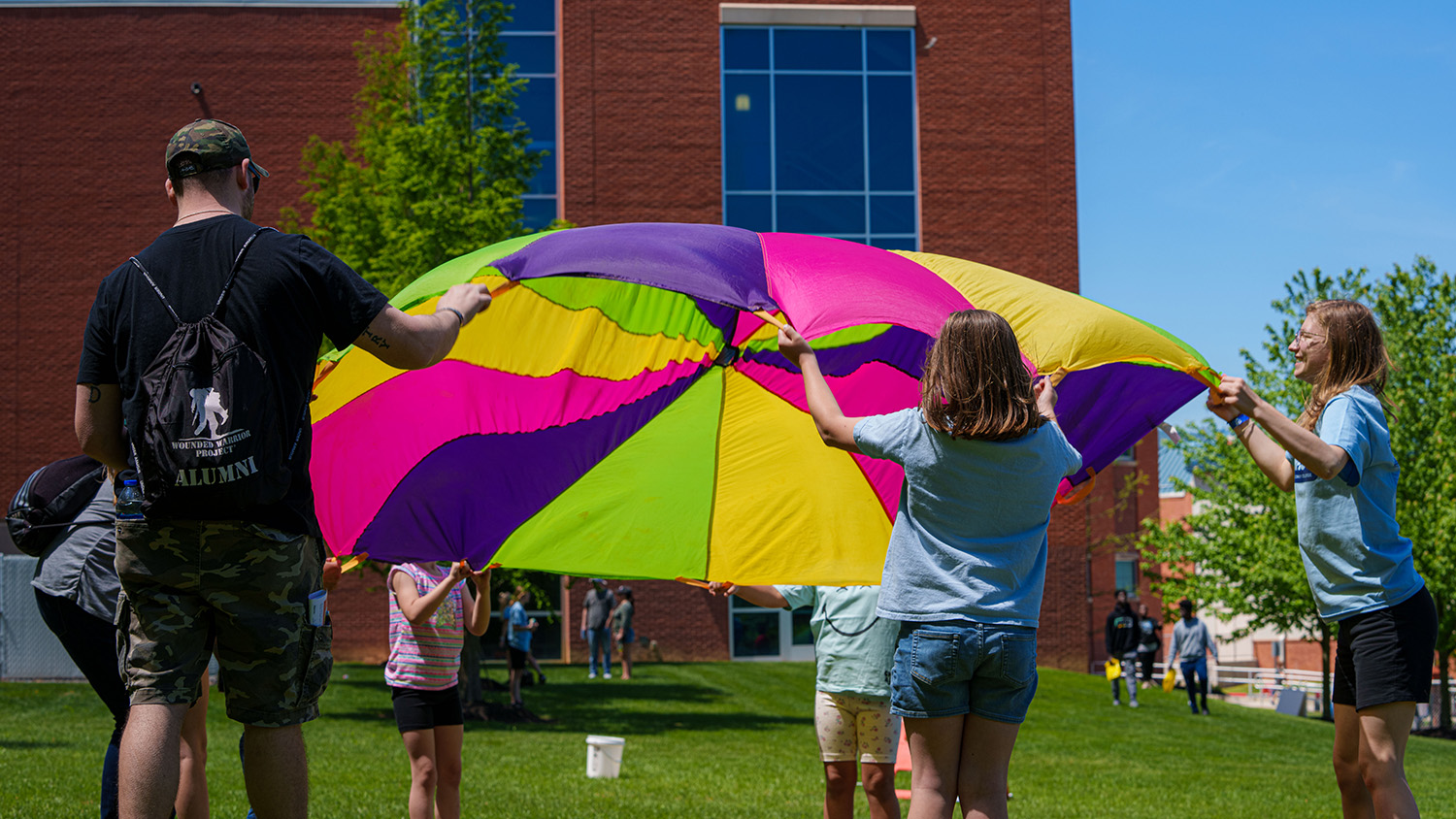 Family Fun Fest Parachute Carroll Community College
