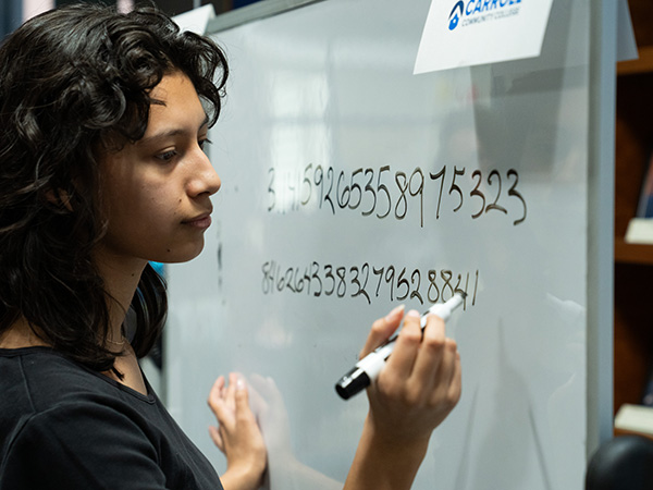 Major of the Month Sciences Math Student Carroll Community College