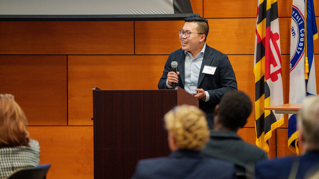 Nguyen La Take Shape Scholarship Reception Carroll Community College