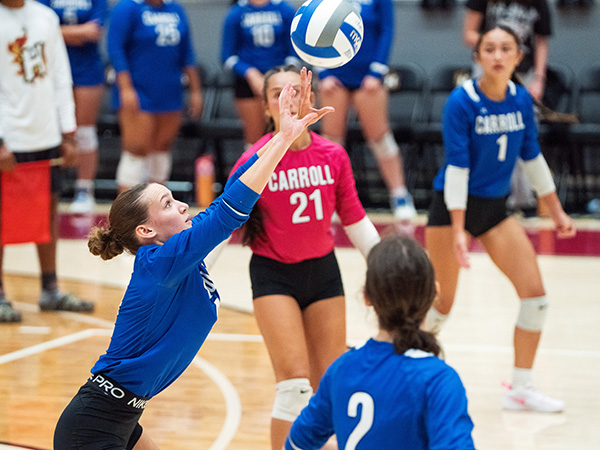 Women's Volleyball Team 2025 Carroll Community College